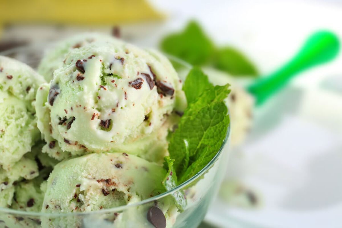 Mint Cookies Ice Cream 
