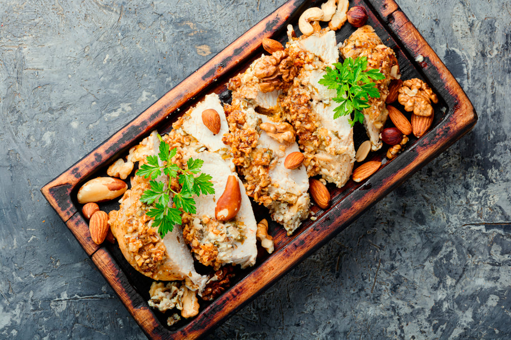 Almond-Crusted Chicken Breasts