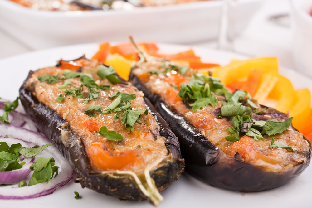 Stuffed Aubergine