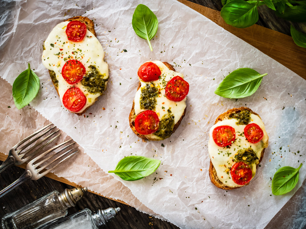 Bruschetta With Basil Pesto – SharkNinja Thailand