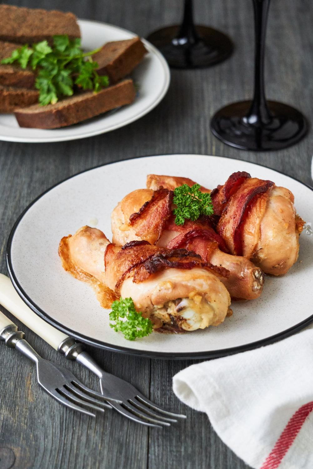 Chicken With Bacon