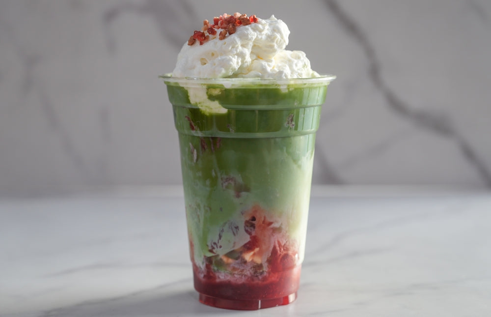OATSIDE Strawberry Matcha Slushi