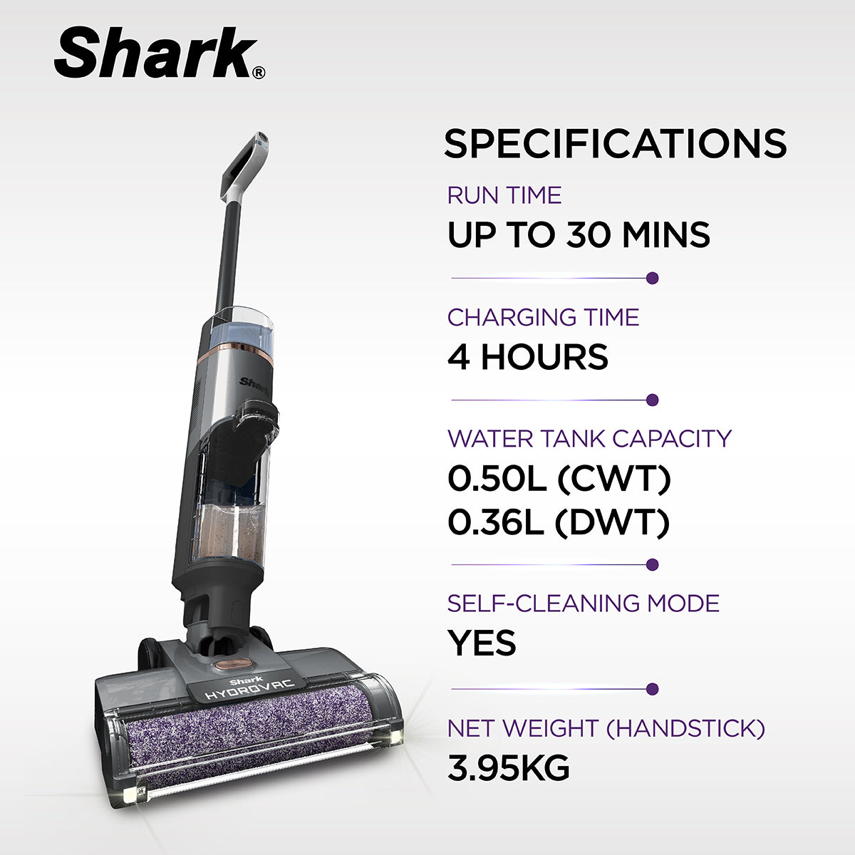 Shark HydroVac Cordless Wet & Dry Hard Floor Cleaner - WD210TH