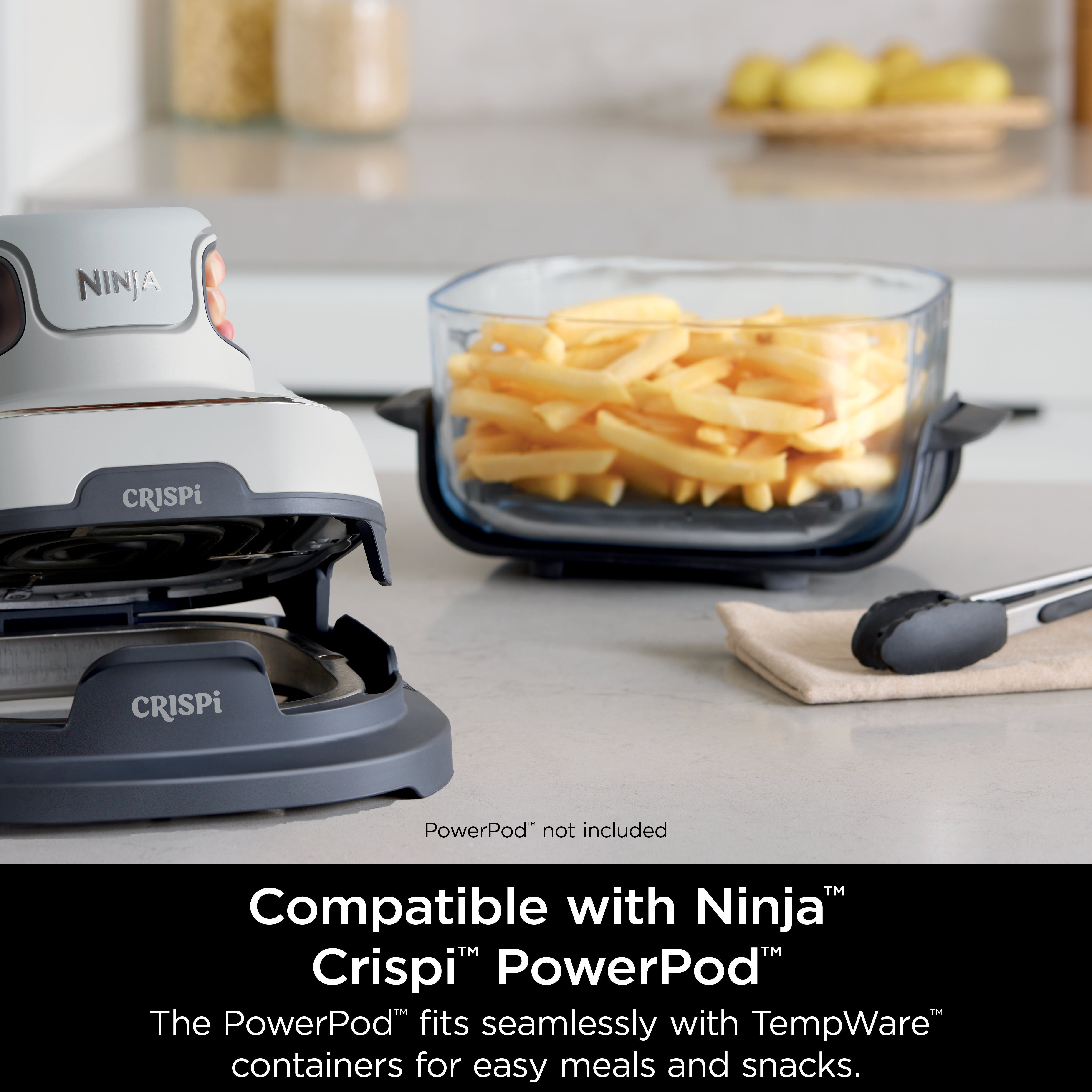 Ninja Crispi 4-in-1 Portable Glass Air Fryer - FN101THST