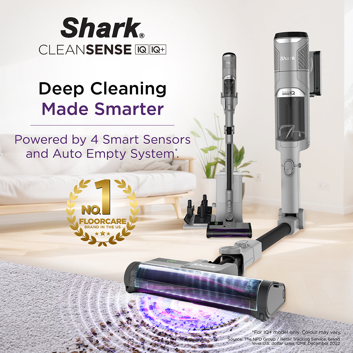 限定版 CleanSense Shark IQ+ IW3241 - System Auto-Empty with 掃除機・クリーナー