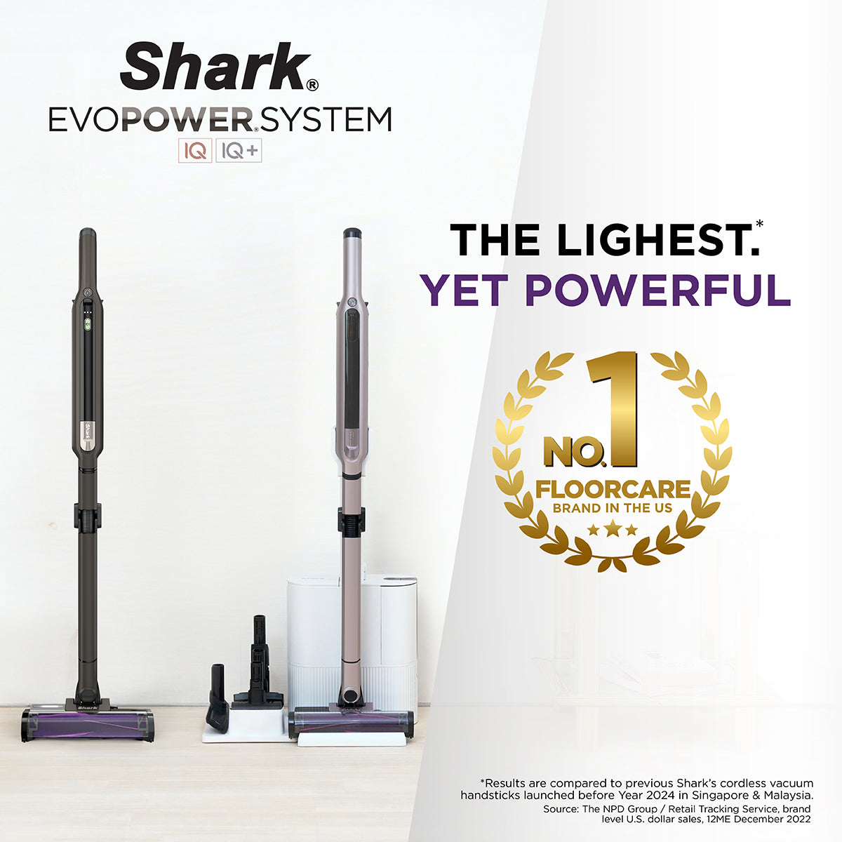 まぁちゃん Shark EVOPOWER SYSTEM iQ CS851J Shark Evopower System Iq Cordless Stick Cleaner Cs851J Ash